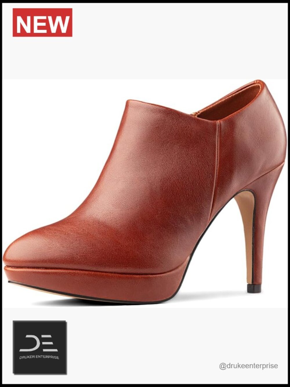 Viciously Vixen Platform Stiletto Ankle Boots High Heel Dress Booties Winter